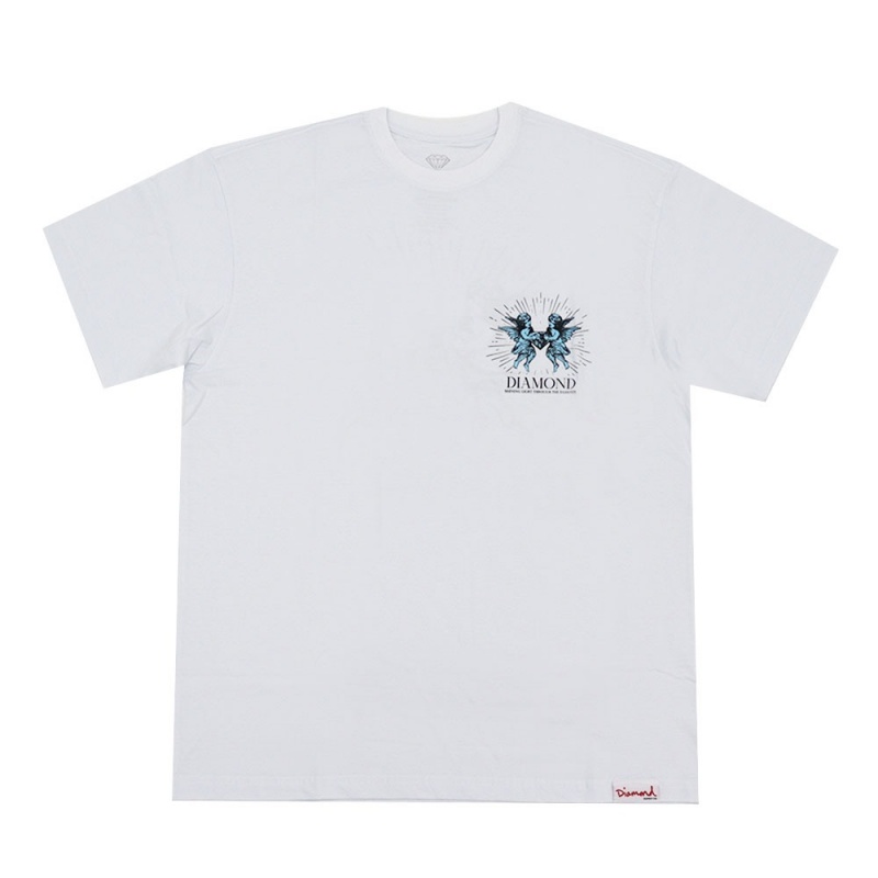 Camiseta Diamond Shine Bright Angels Branco